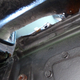 Here’s where the transfer case shifter pokes through the tub and into the interior.